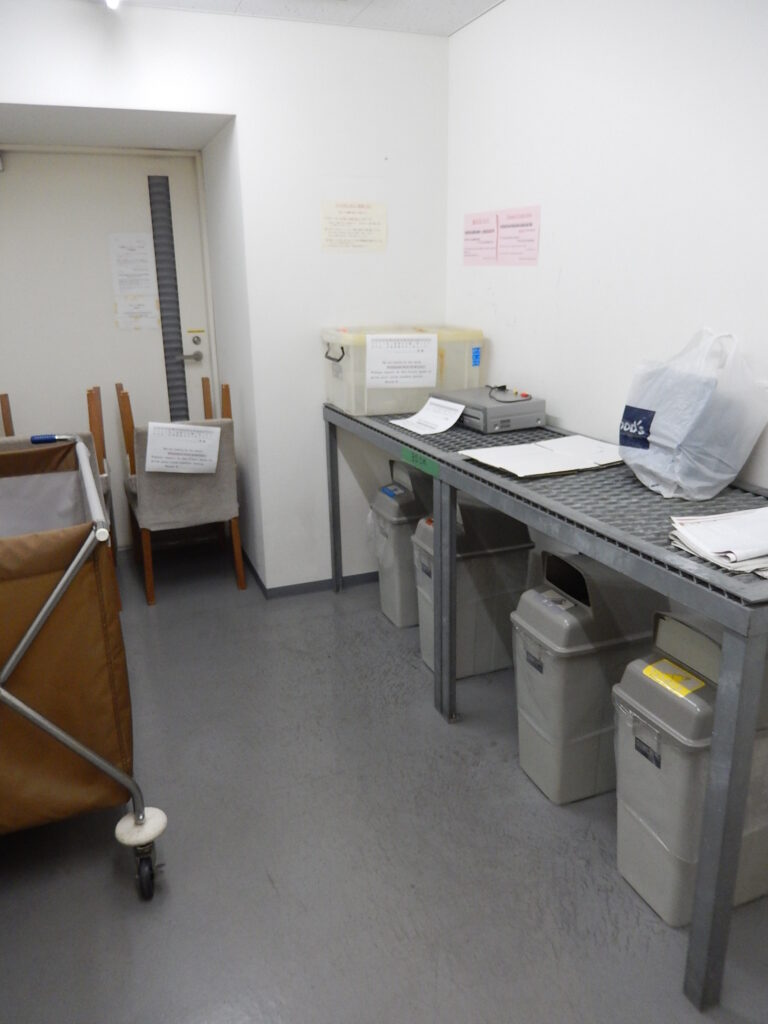 ゴミ置き場の画像